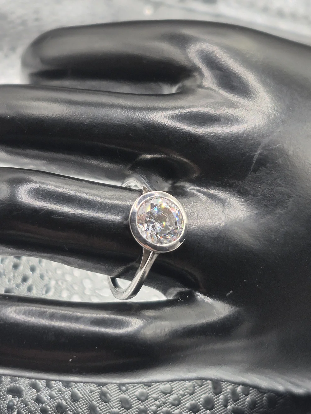 Genuine J Francis Embellished With Swarovski Zirconia Ring